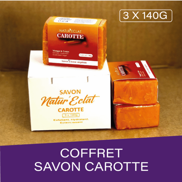 Coffret Savon carotte