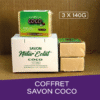 Coffret savon coco