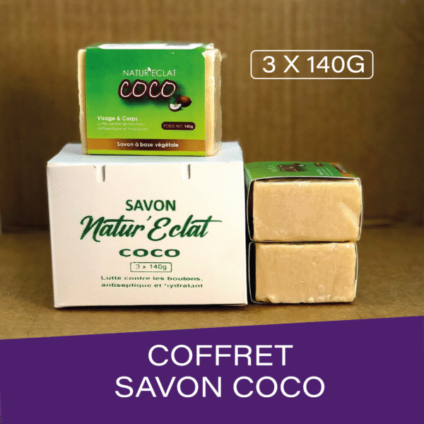 Coffret savon coco