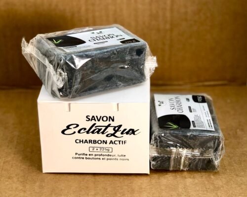 Coffret savon charbon actif